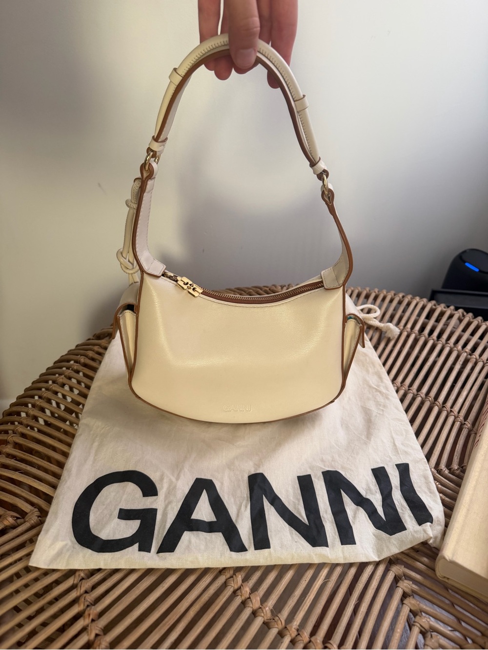 Ganni swing shoulder bag
